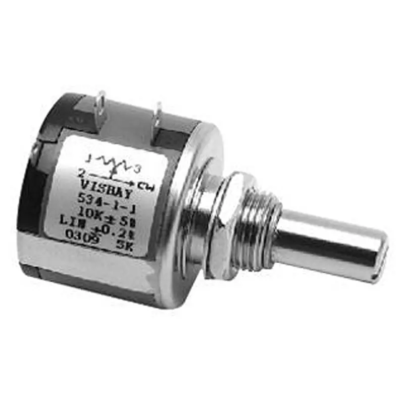 Vishay WIREWOUND POTENTIOMETER, 500 OHM, 0.05, 1W, 533B1501JC