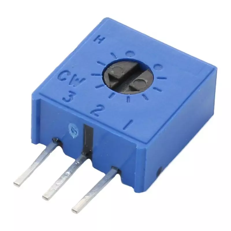 Vishay TRIMMER, POT, 20K, 1TURN, THD, M63S203KB40