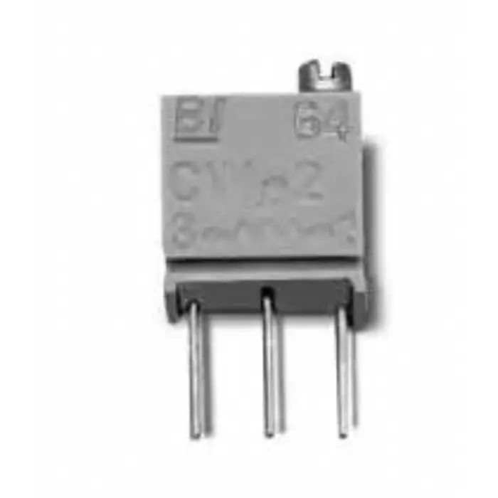 TT Electronics 20 kΩ Through Hole Tri mmer Potentiometer 0.25 W @ 85 °C Top Adjust TT ElectronicsBI 64, 64WR20KLF (Pack of 5)