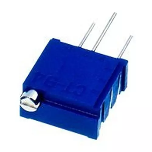 NIDEC COMPONENTS TRIMMER POTENTIOMETER, CERMET, 100K, 18TURN, TH, CT-94EY104