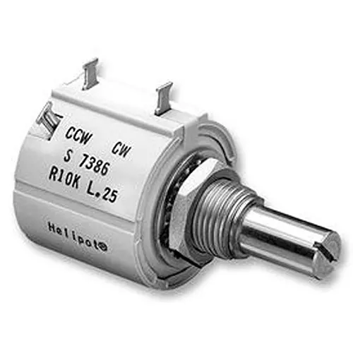TT ELECTRONICS / BI TECHNOLOGIES Potentiometer, Ww 7/8, 10 Turn 20K, 7286R20Kl.25