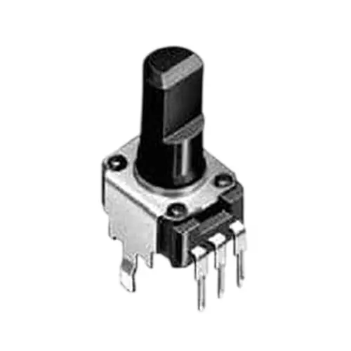 ALPS ALPINE Potentiometer PCB Mount Through Hole Termination 10 kOhms Resistance, RK09K1130AAU