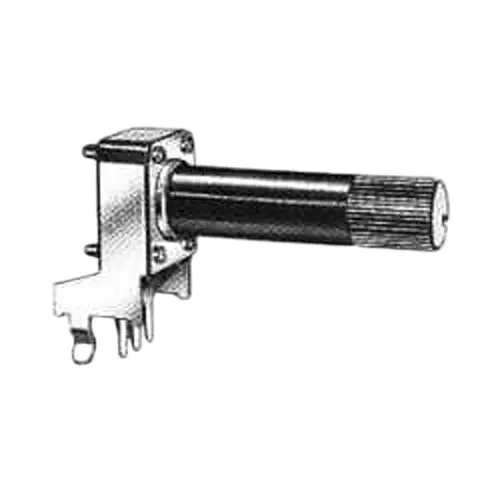 ALPHA Potentiometer PCB Mount Snap In Termination 10 kOhms Resistance, RV09AF-20-20K-B10K
