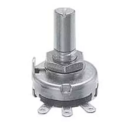 NIDEC COMPONENTS Potentiometer Panel Mount Solder Lug Termination 1 kOhms Resistance, CRV16-00-102