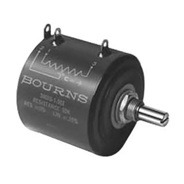 Bourns WIREWOUND POTENTIOMETER, 200KOHM, 3%, 5W Model No - 3400S-1-204L