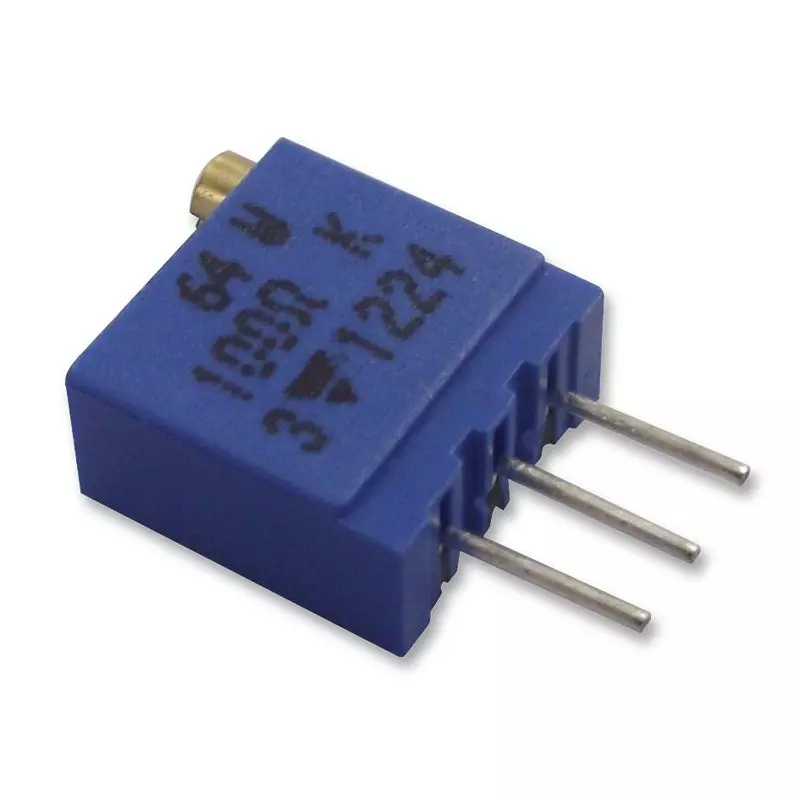 Vishay TRIMMER, POT, 200R, 23TURN, THD, M64W201KB40