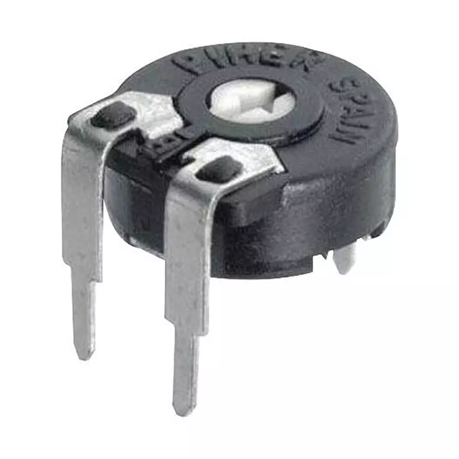 AMPHENOL PIHER SENSORS AND CONTROLS TRIMMER, 25K, 0.15W, 1TURN, PT10LV10-253A2020-PM-S