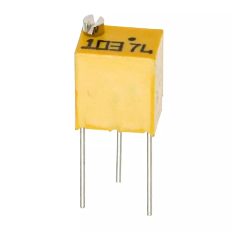 Nidek Trimmer Potentiometer up to 1000 mΩ (DC 500 V) Insulation Resistance, RJ-5EW 10KΩ(103)