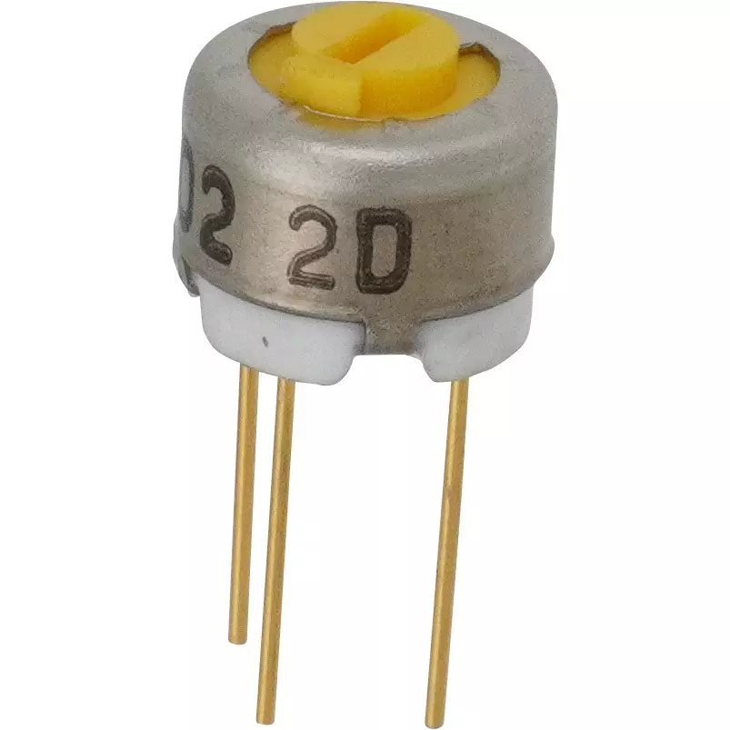 Nidek Trimmer Potentiometer up to 1000 mΩ (DC 500 V) Insulation Resistance, RJ-6P 3KΩ(302)