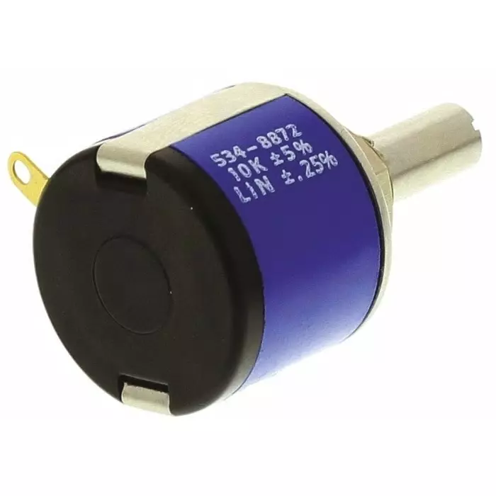 Vishay Panel Mount Rotary Potentiometer 2 W Power 10 kΩ Resistance Solder Lug Terminal, 534B1103JC8872