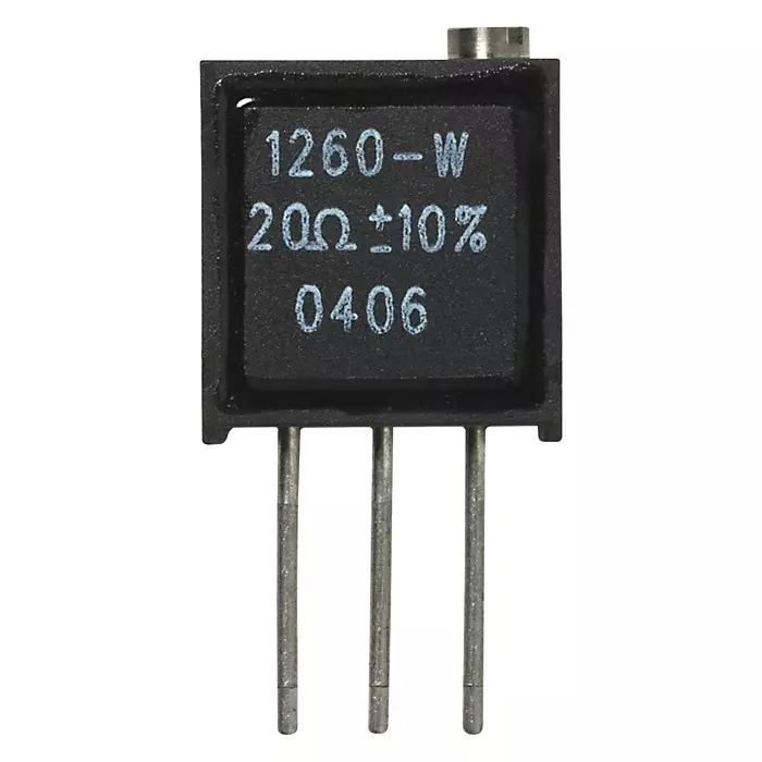 VPG FOIL RESISTORS TRIMMER, POT, 500R, 21TURN, TH, Y0069500R000J9L