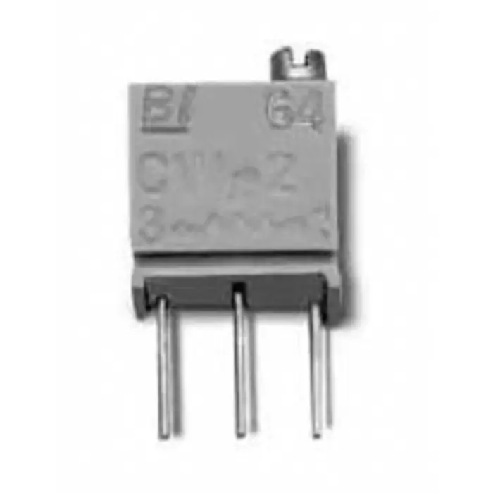 TT Electronics 5 kΩ Through Hole Tri mmer Potentiometer 0.25 W @ 85 °C Top Adjust TT ElectronicsBI 64, 64WR5KLF (Pack of 5)