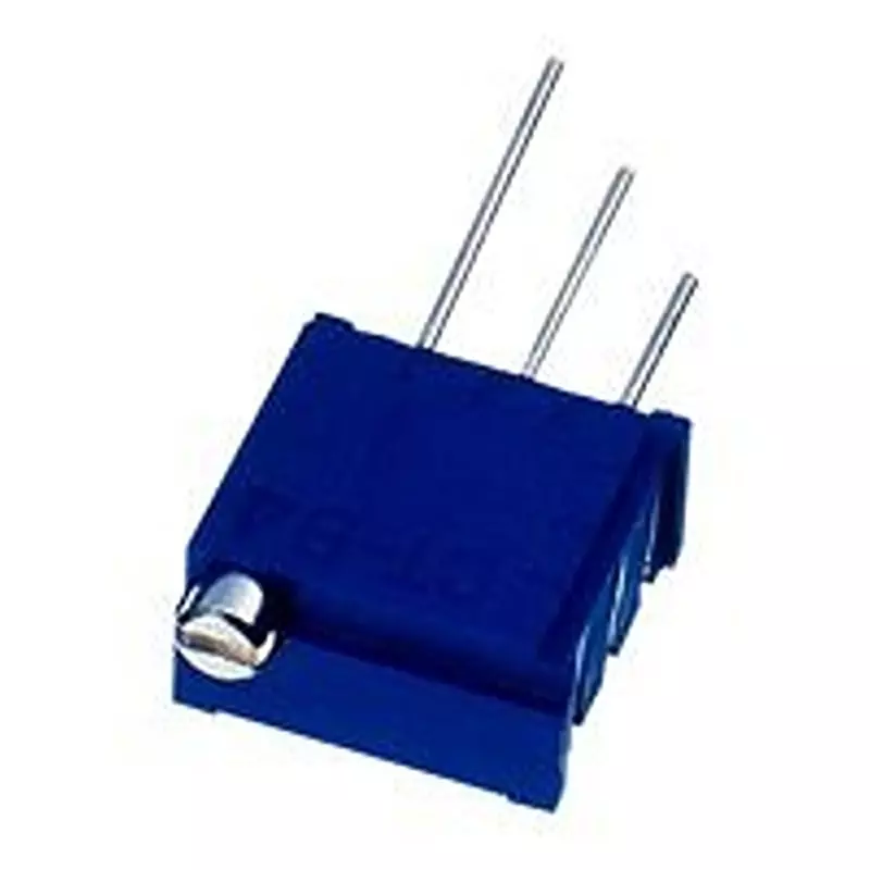 NIDEC COMPONENTS TRIMMER POTENTIOMETER, CERMET, 10K, 18TURN, TH, CT-94EW103