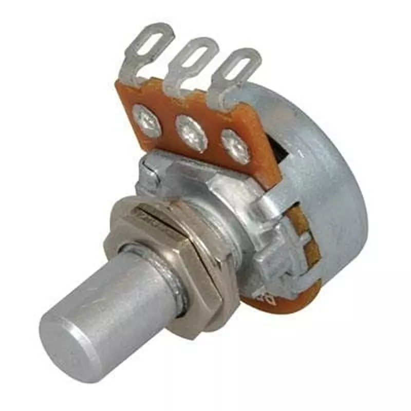 ALPHA Potentiometer Panel Mount Solder Lug Termination 100 kOhms Resistance, RV16AF-10-15R1-B100K-3DLA