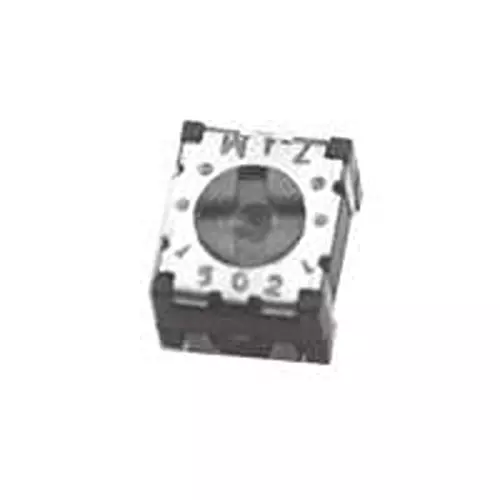NIDEC COMPONENTS Single Turn Trimmer Resistor SMD/SMT Termination 100 kOhms Resistance, ST-2A104