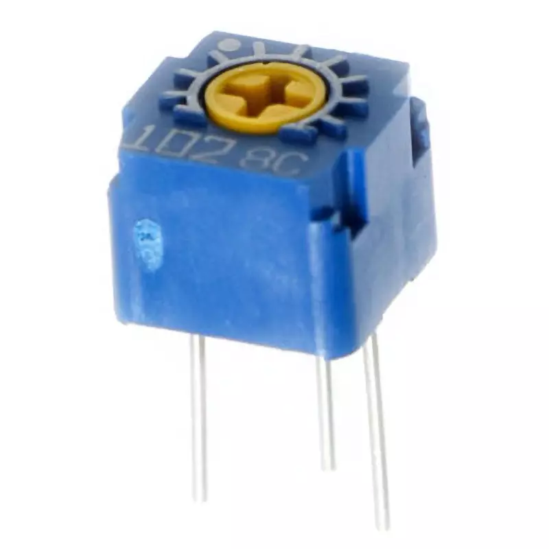 Nidek Trimmer Potentiometer up to 1000 mΩ (DC 500 V) Insulation Resistance, CT-6EP 1K Ω (102)