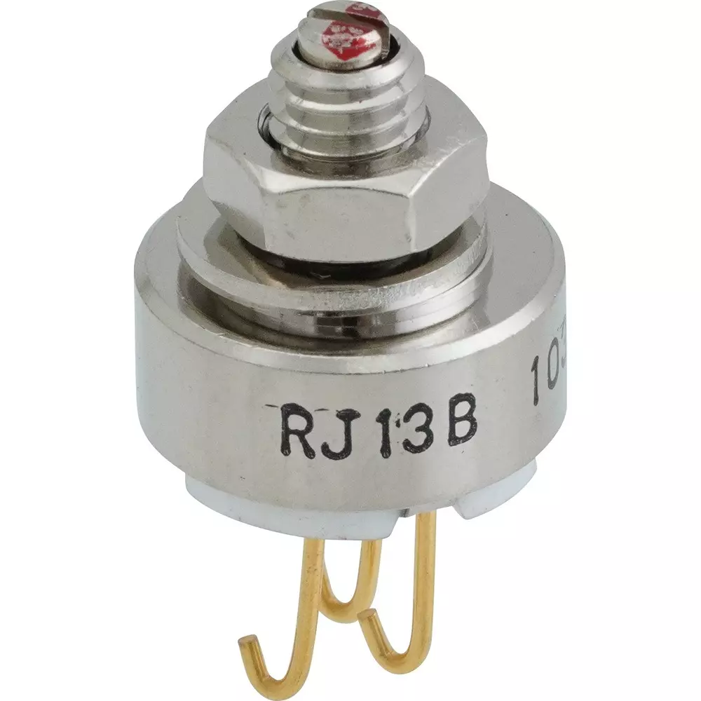 Nidek Trimmer Potentiometer up to 1000 mΩ (DC 500 V) Insulation Resistance, RJ-13B 10KΩ(103)