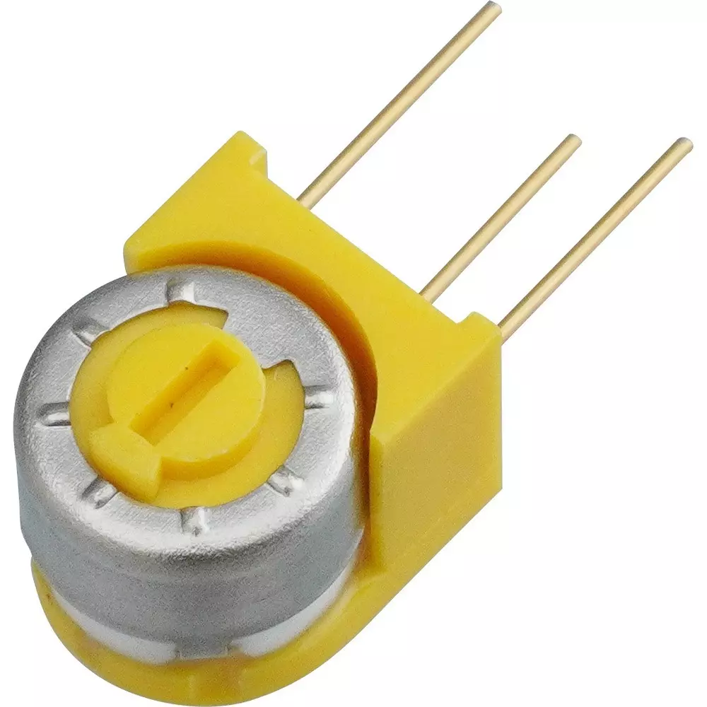 Nidek Trimmer Potentiometer up to 1000 mΩ (DC 500 V) Insulation Resistance, RJ-6S 100KΩ(104)