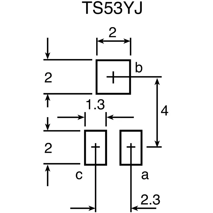 Vishay Surface Mount Trimmer Potentiometer 250 mW Power 1 kΩ J-Hook Terminal, TS53YJ102MR10 (Pack of 5 Pcs)
