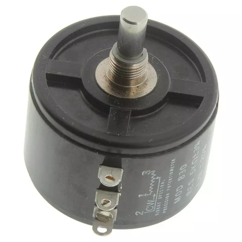 Vishay WIREWOUND POTENTIOMETER, 5KOHM, 3%, 3W, 830-11502