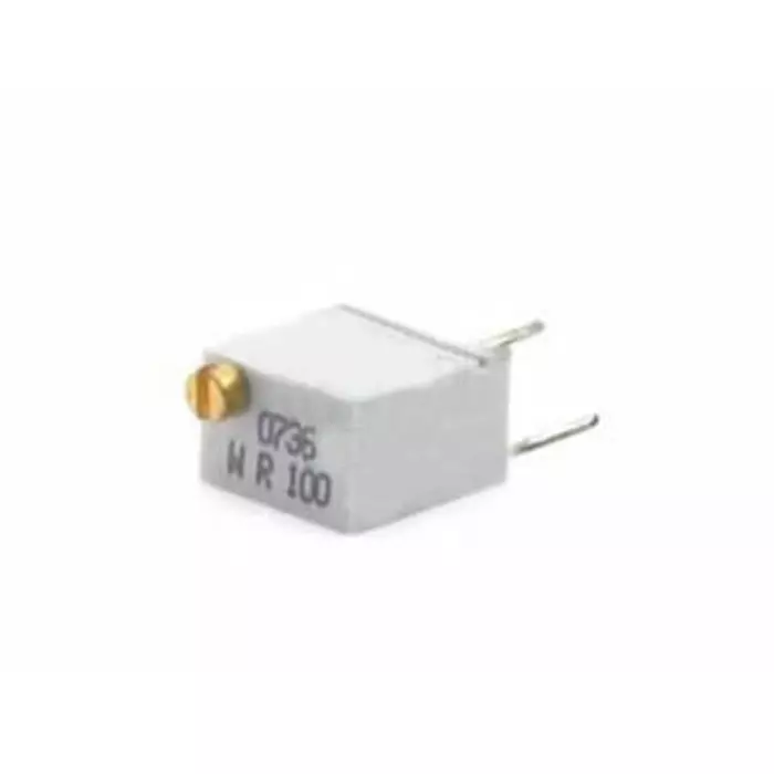 TT Electronics 100 Ω Through Hole Tri mmer Potentiometer 0.25 W @ 85 °C Top Adjust TT ElectronicsBI 64, 64WR100LF (Pack of 50)