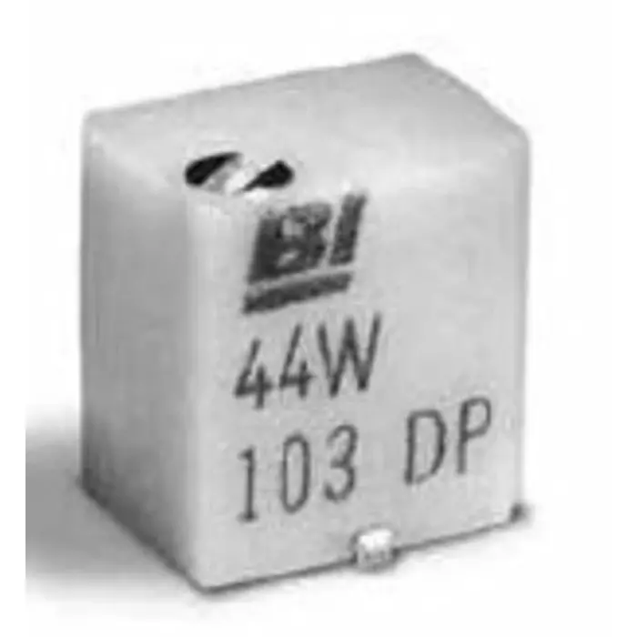 TT Electronics 1 kΩ SMD Tri mmer Potentiometer 0.25 W @ 85 °C Top Adjust TT ElectronicsBI 44, 44WR1KLFT7