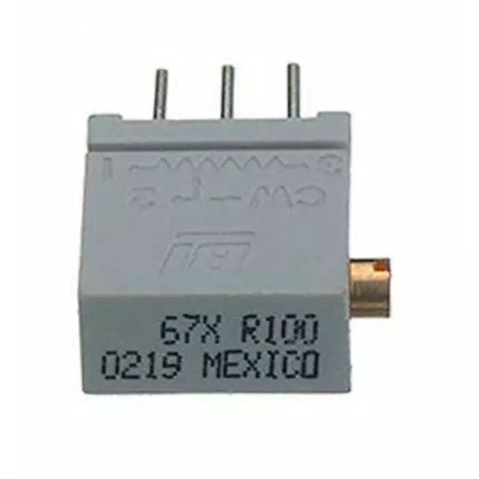 TT Electronics 1 kΩ Through Hole Tri mmer Potentiometer 0.5W Side Adjust TT ElectronicsBI 67, 67XR1KLF (Pack of 5)