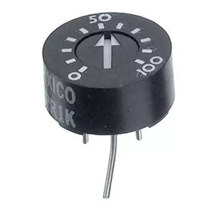 TT Electronics 1 kΩ Through Hole Tri mmer Potentiometer 1W Top Adjust TT ElectronicsBI 93, 93PR1KLF