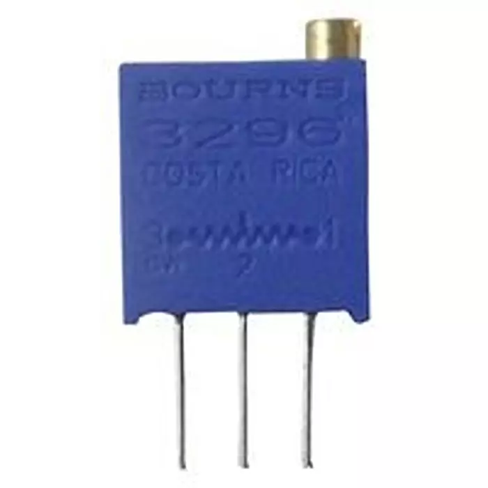 BOURNS RES, TRIMMER POTENTIOMETER, TOP ADJ, 1K, 25TURNS, SMD, 3296W-1-102RLF