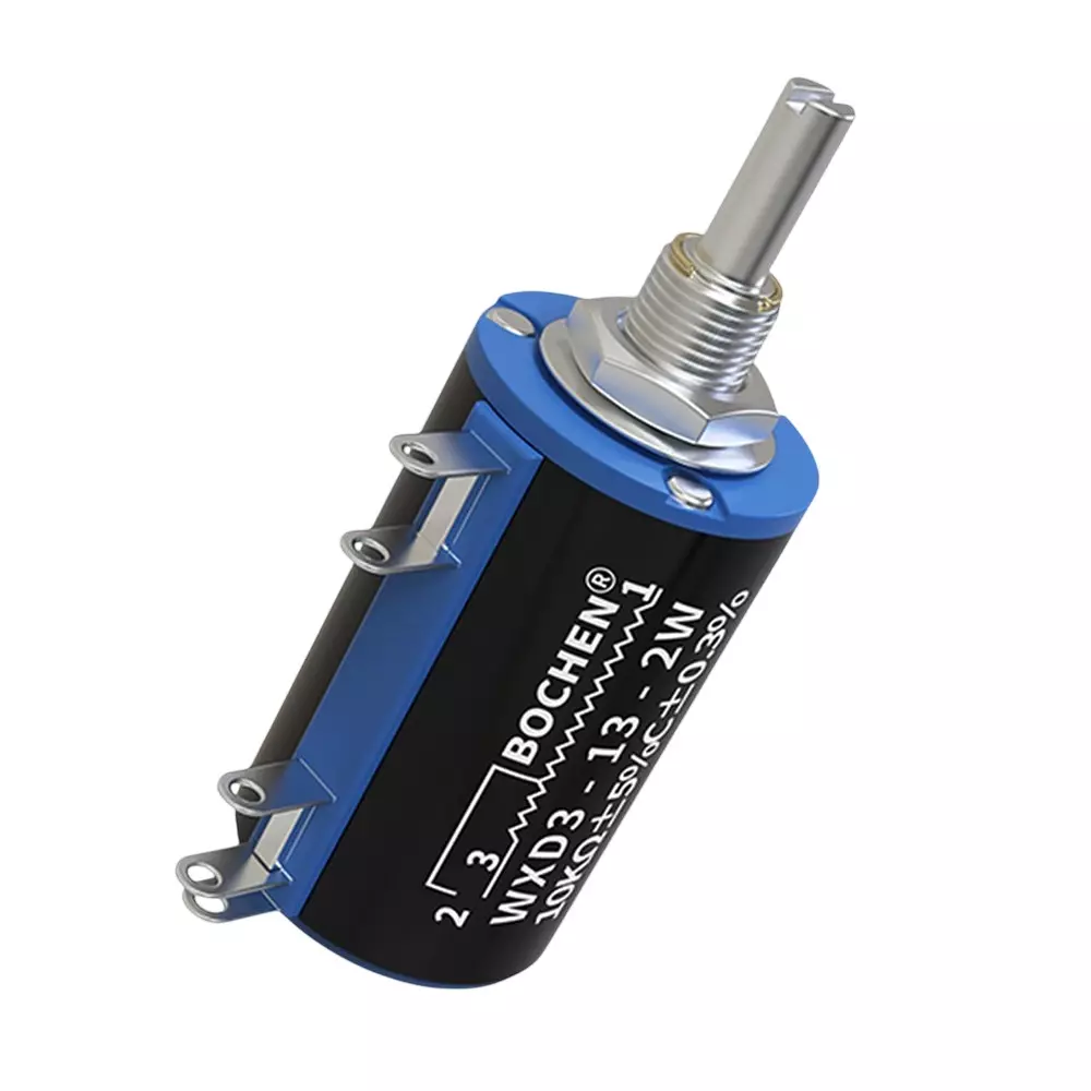 amiciTech Rotary Potentiometer 13 mm Wire Wound 2 W Power 22 KΩ ±5% Precision Adjustable Resistance for Audio & Electronics