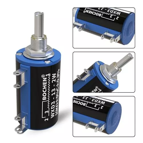 amicitech-rotary-potentiometer-13-mm-wire-wound-2-w-power-22-k-5-precision-adjustable-resistance-for-audio-electronics