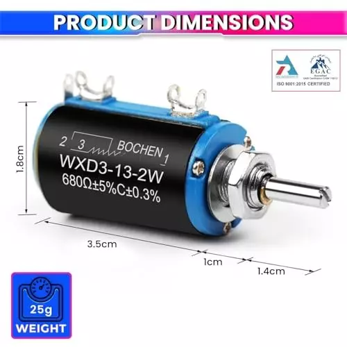 amicitech-rotary-potentiometer-13-mm-wire-wound-2-w-power-22-k-5-precision-adjustable-resistance-for-audio-electronics