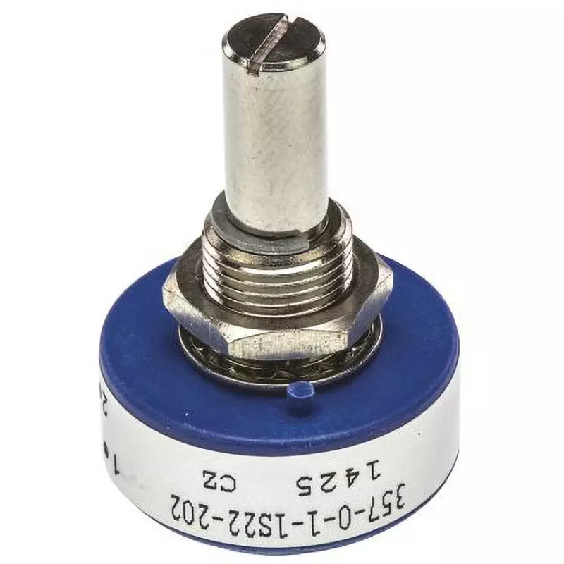 Vishay Rotary Potentiometer 1 W Rated Power, 357B0202MAB251S22