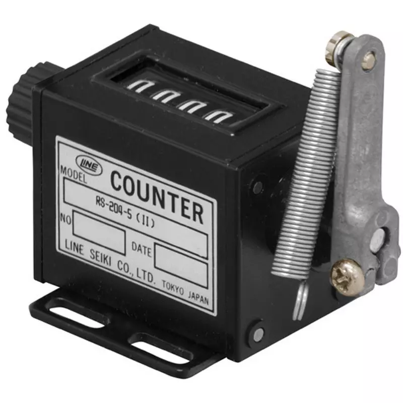 LINE SEIKI Mechanical Counter Right axis / left rotation Spec, RS-204-5-2