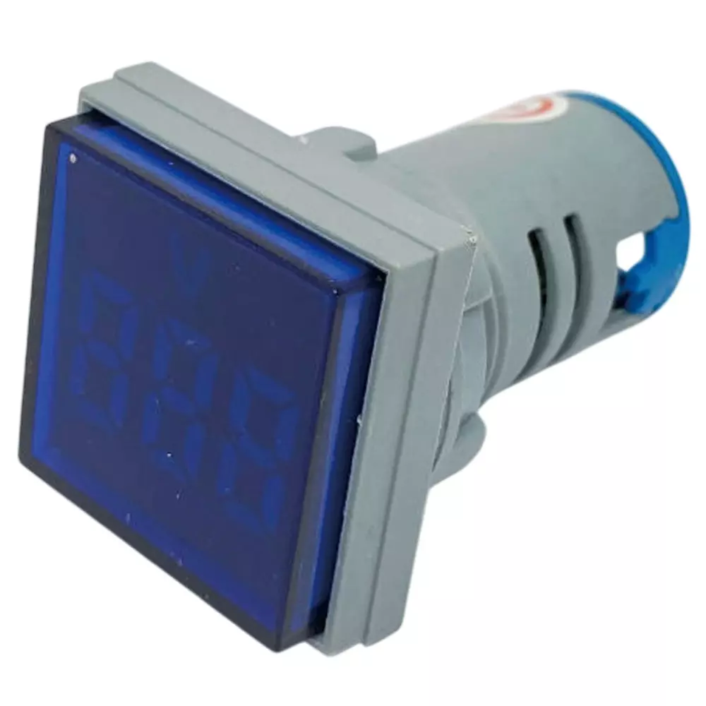Kyoritsu Electronics LED Digital Voltmeter Square, FXB16-22FSV-B