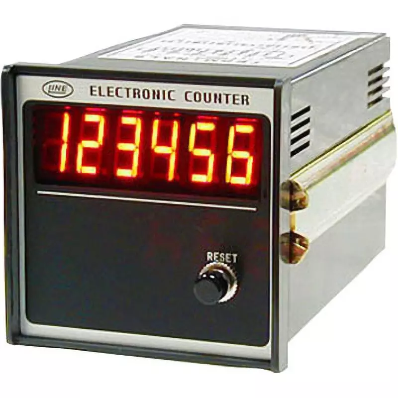 LINE SEIKI Electronic Total Counter AC100 / 110/200/220 switchable V Power Supply, MDR-060M