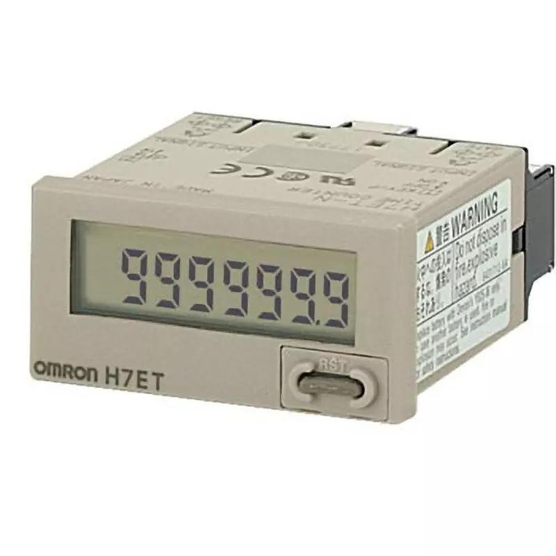 Omron Time Counter Time Counter 7 Digits, H7ET-N1-B