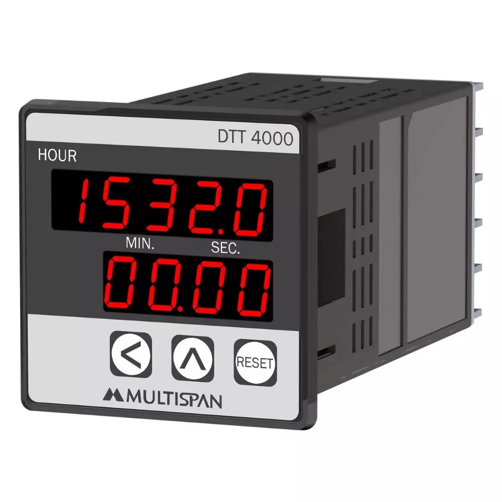 multispan-digital-time-totalizer-hour-meter-48x48x95-mm-100-270-v-ac-5060-hz-approx-2-va-dtt-4000