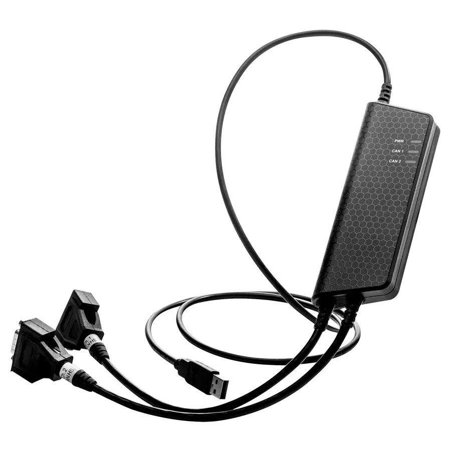KVASER Interface, Usb-2 X Rs-232 Serial, 00752-9
