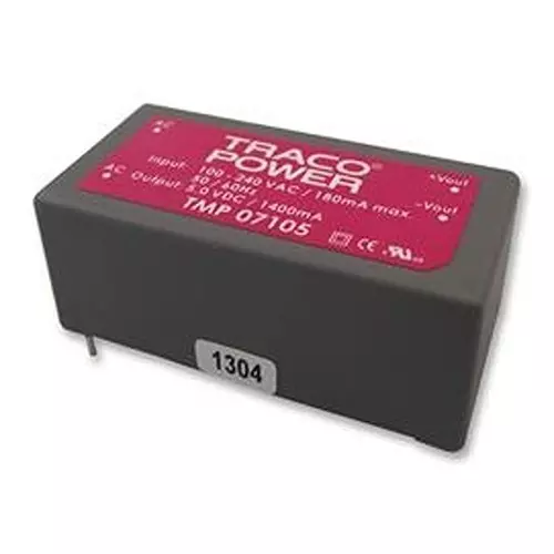 TRACO POWER Converter, Ac/Dc, 12 V, 2.5A/30 W, Module, TMP 30112