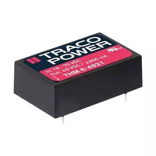 TRACO POWER Dc-Dc Converter, Medical, 2 O/P, 6W, THM 6-2423