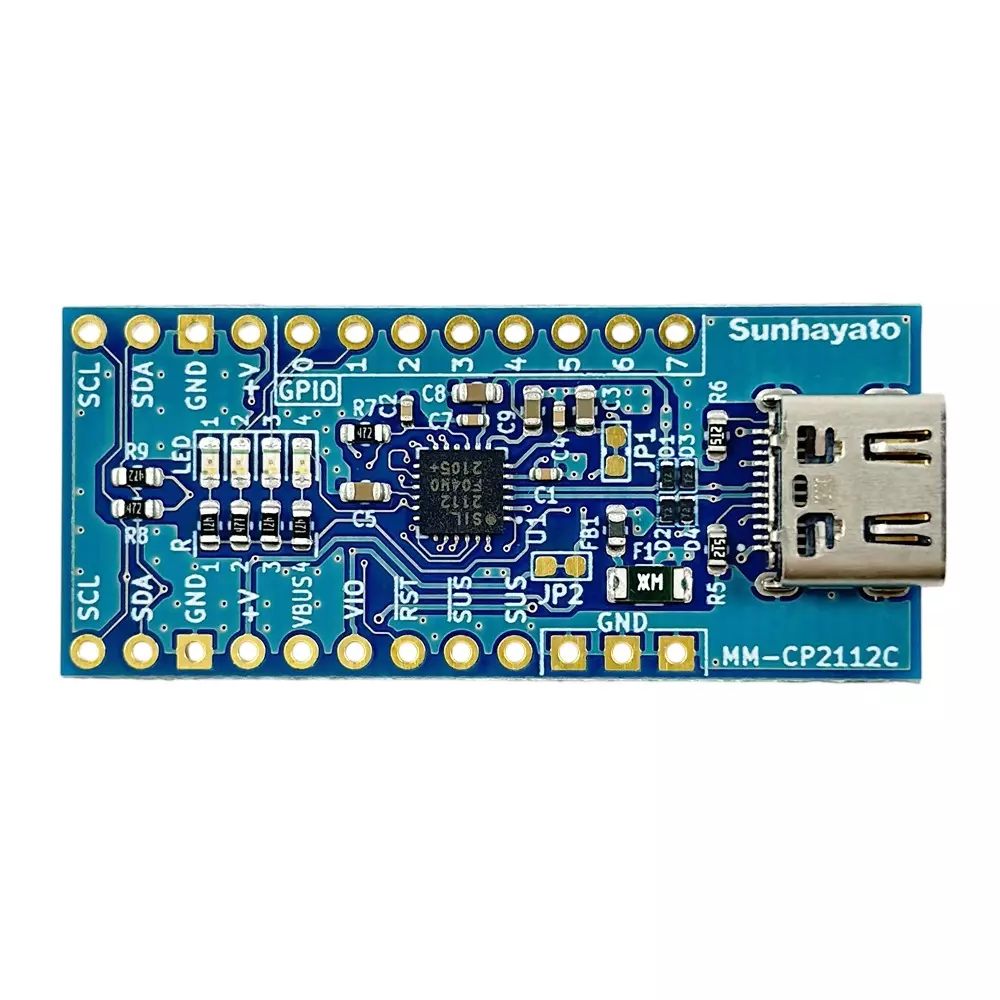 Sunhayato Conversion Module DC 5 V (powered from USB interface) Input Power USB Type-C Connector, MM-CP2112C