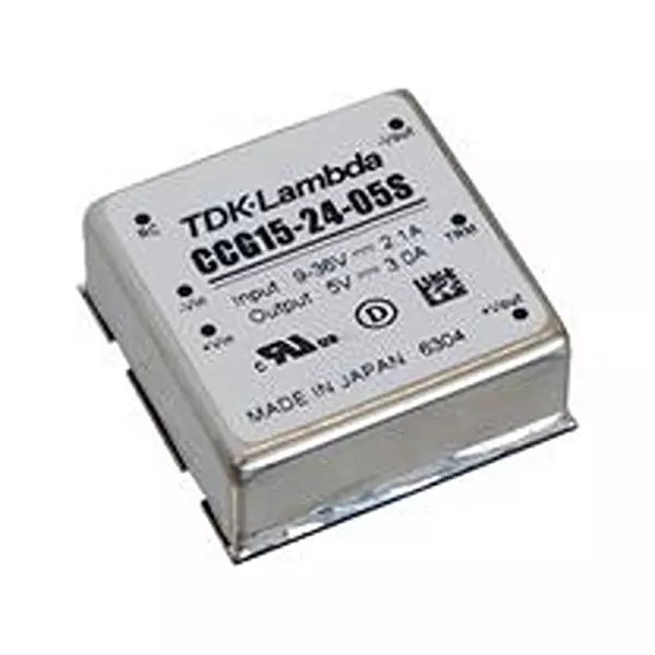 TDK-LAMBDA Dc-Dc Converter, 5 V, 3A, CCG15-24-05S