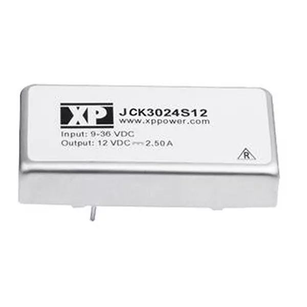 XP POWER Dc/Dc Converter, 30W 2X1" Single O/P, JCK3024S05