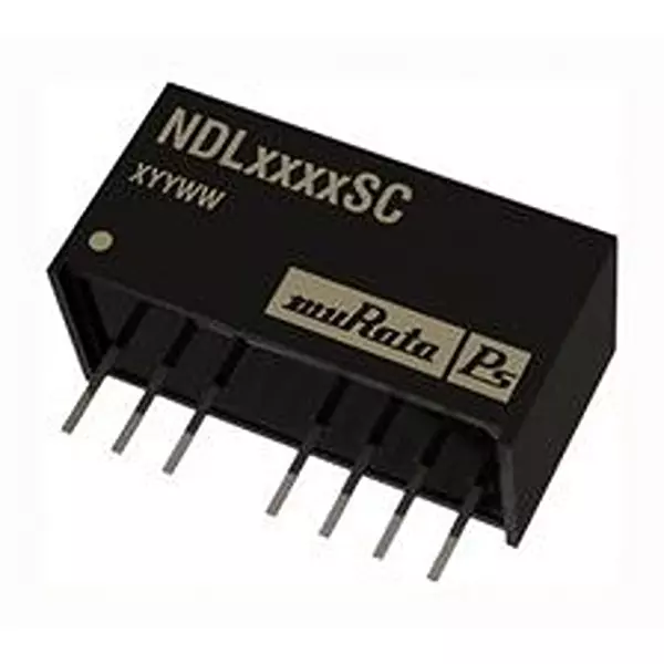 MURATA POWER SOLUTIONS Converter, Dc/Dc, Sil, 2 W, 5V, NDL2405SC