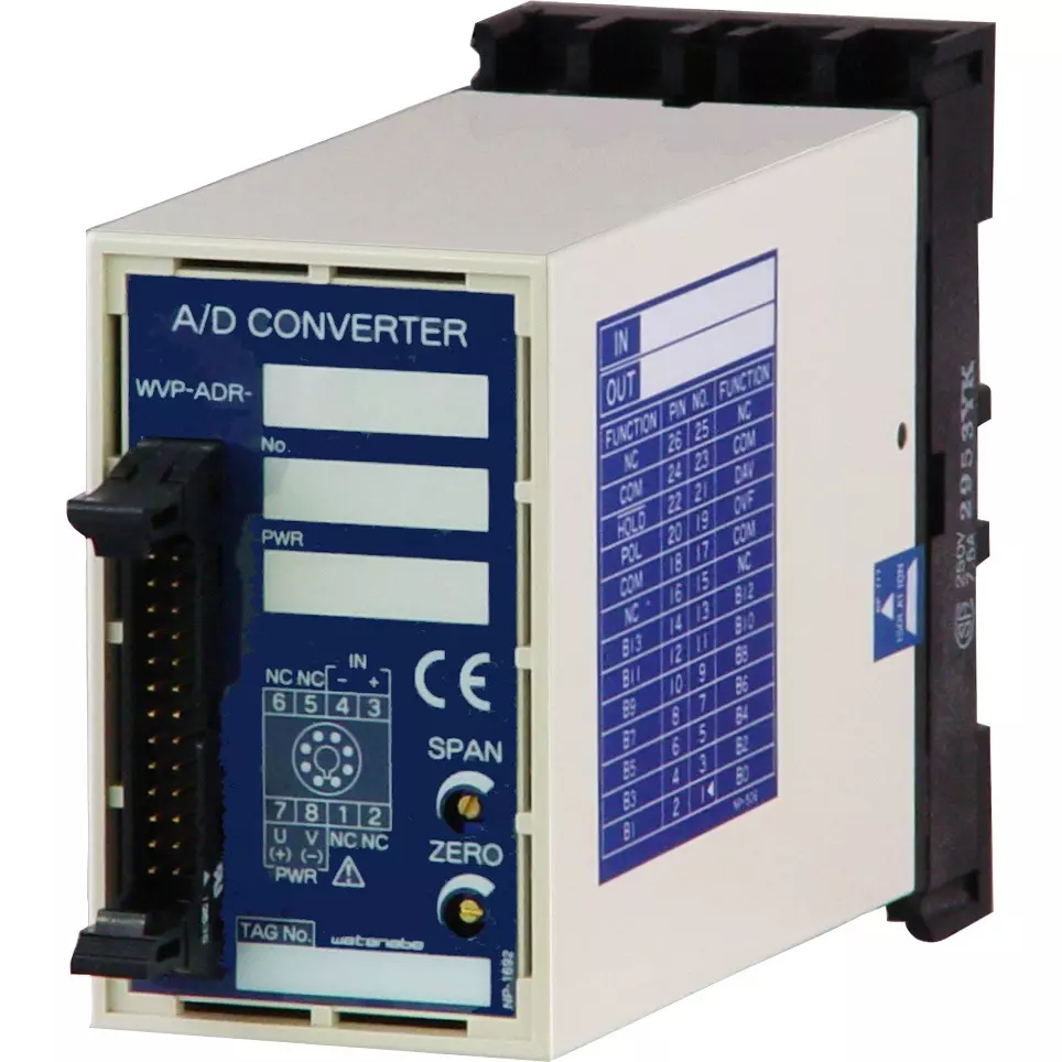 Watanabe Electric A/D Converter AC 100 V Power Supply, WVP-ADR-13-CTE-1N
