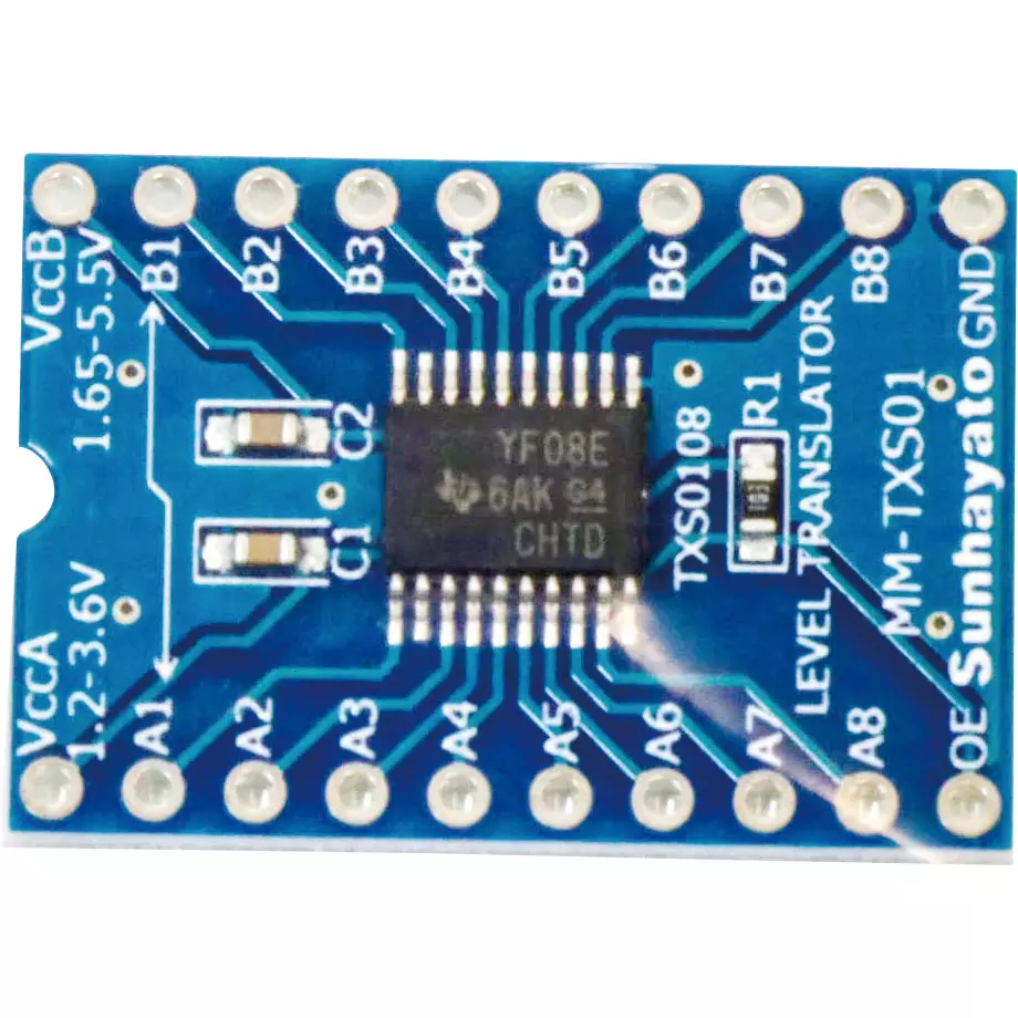 Sunhayato Logic Level Conversion Module VccA=1.2 to 3.6, VccB=1.65 to 5.5 V Voltage, MM-TXS01