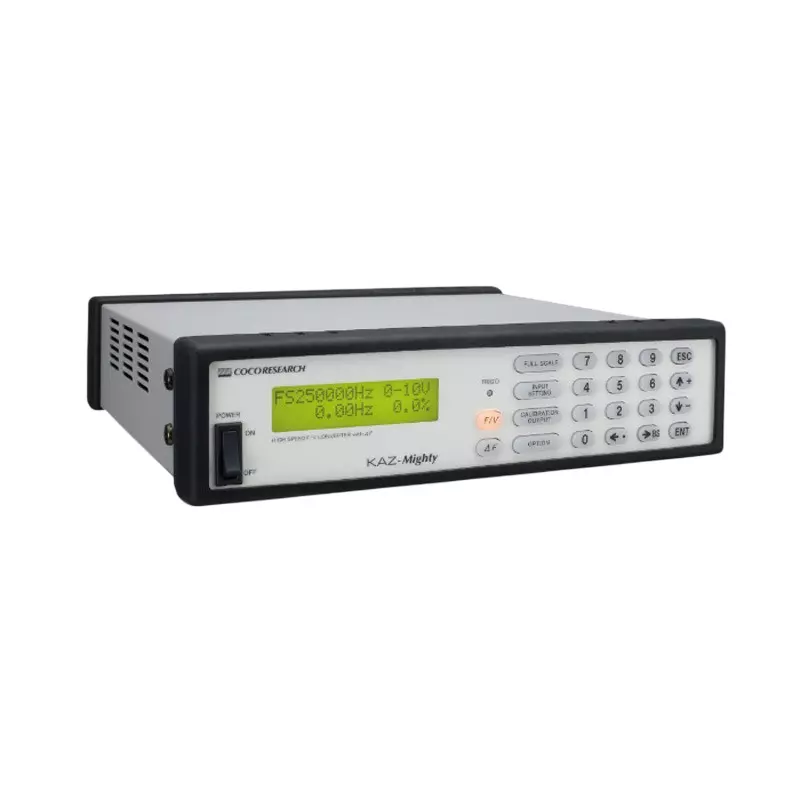 COCO RESEARCH F/V Converter DC 12-24 V Input Power 18 VA or less Power Consumption Single phase, A/B phase, KAZ-Mighty