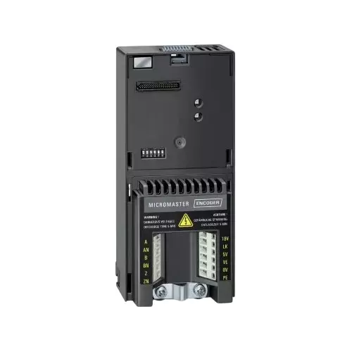 Siemens Micromaster Open Collector Black Plastic for Industrial Use, 6SE6400-0EN00-0AA0