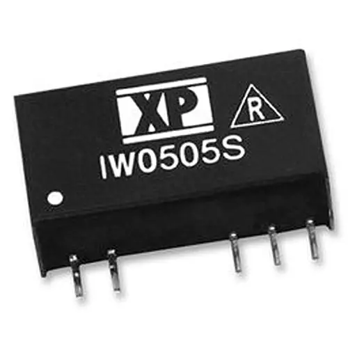 XP POWER Converter, Dc/Dc, 2:1I/P, 1 W, 24V, IW2424SA